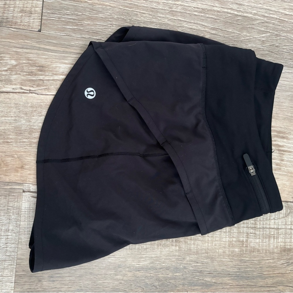 Lululemon Black Hotty Hot Low Rise Short